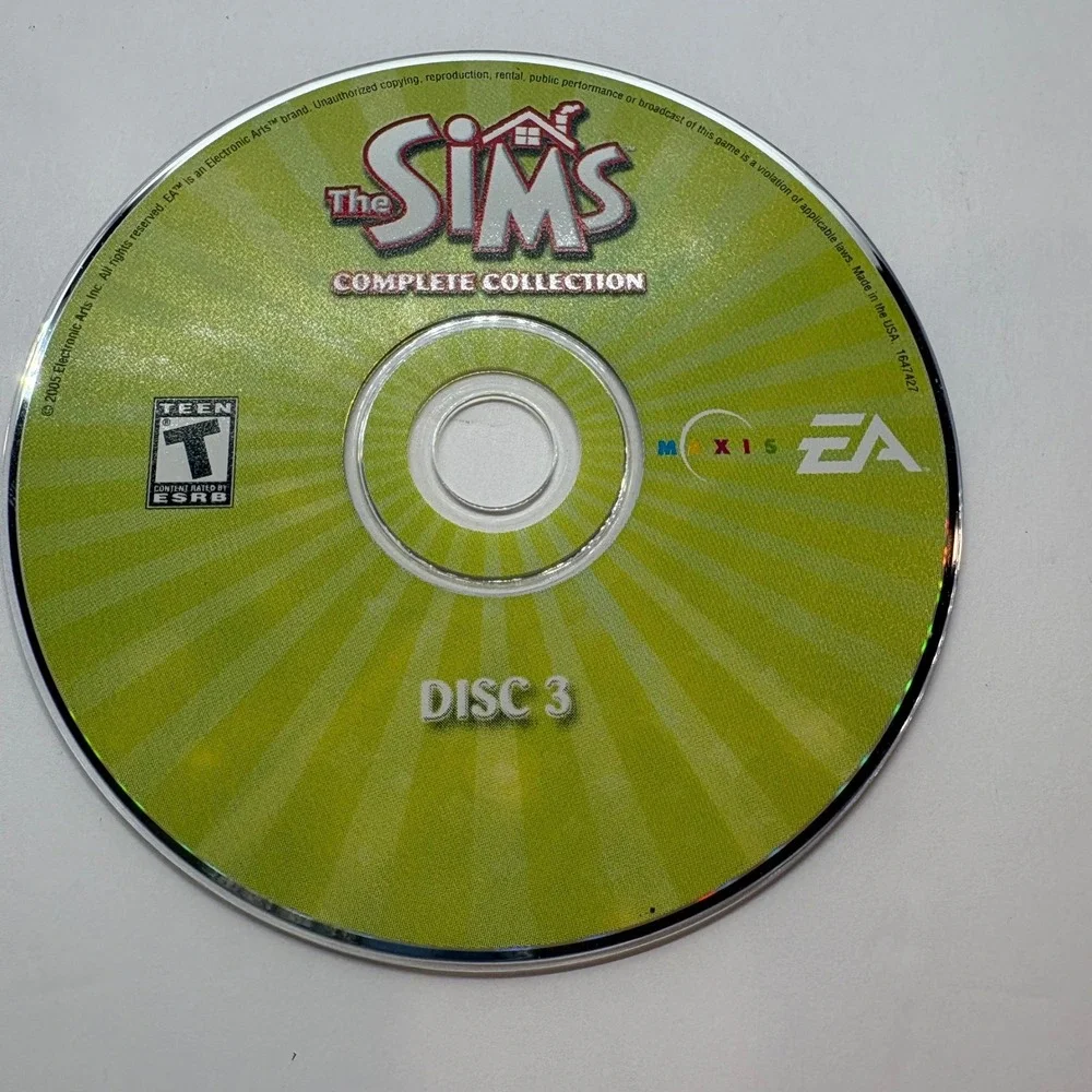 PC Game The Sims Complete Collection PC CD-ROM Red EA Maxis 2005 Edition